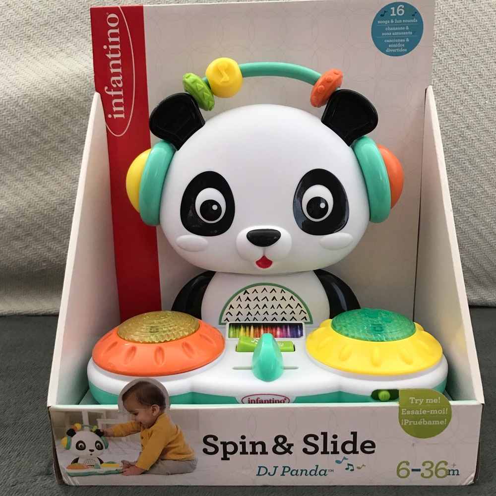Infantino Spin and Slide DJ Panda